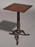 Carved Mahogany Candlestand