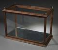 Glazed Oak Display Case