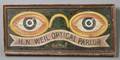 Painted Wooden Opticians Trade Sign