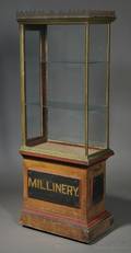 Paintdecorated Millinery Cabinet