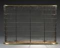 Brass and Wirework Firescreen