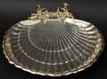 Gorham Sterling  Vermeil Putti Shell Dish