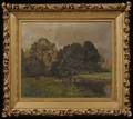 Paul Schmitt French 18561902 Landscape with River and Meadow