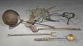 Eight Handwrought Hearth Utensils