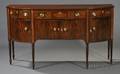 Federal Mahogany and Birdseye Maple Inlaid Sideboard