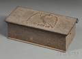 Eagledecorated Cast Iron Box