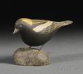 Jess Blackstone Carved and Painted Miniature Bobolink Figure