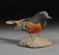 Jess Blackstone Carved and Painted Miniature Baltimore Oriole Figure