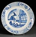 Blue and White Plate