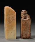 Two Soapstone Seals