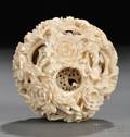 Carved Ivory Puzzle Ball
