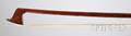 English Silvermounted Violin Bow WE Hill  Sons