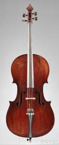 German Violoncello August Wunderlich Markneukirchen c 1900