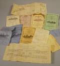 Group of 19th Century White Star Line and Inman Steam Ship Co Ephemera