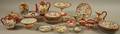 Thirtytwo Pieces of Mostly Japanese Kutani Porcelain Tableware
