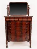 Empire Style Mahogany Chest of Drawers