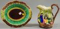 Two Majolica Items