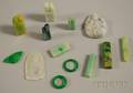 Small Group of Asian Carved Jade and Hardstone Items