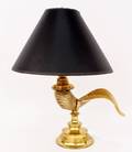 Chapman Rams Horn  Brass Table Lamp
