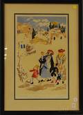 Judith Yellin Israeli 19232005 Jewish Family Procession