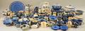 Very Large Group of Assorted Blue and White Dorchester Pottery Tableware