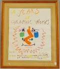 Pablo Picasso 60 Years Of Graphic Works Lithograph Exhibition Poster