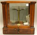 Eimer  Amend Mahogany Cased Analytical Scale