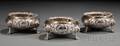 Three Victorian Sterling Silver Salts