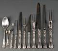 Victorian Silver Partial Flatware Service
