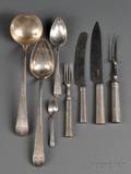 Portuguese Silver Flatware Set