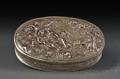 Continental Silver Tobacco Box