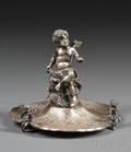 Portuguese Rococostyle 833 Silver Candy Dish