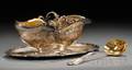 French 950 Silver Sauce Tureen and Ladle