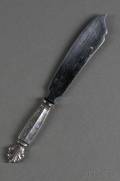 Georg Jensen Acanthus Pattern Silver Silver Cake Knife