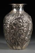 Modern 800 Silver Vase