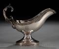 William Gale  Son Sterling Silver Sauce Boat