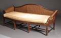 Regencystyle Caned Settee