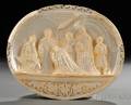 Carved Motherofpearl Nativity Scene