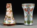 Two Enameled Vases