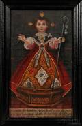 Spanish Colonial School 18th Century A Devotion to the Infant Jesus and his divine grace
