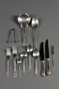 Reed  Barton Hawthorn Pattern Sterling Silver Flatware Service