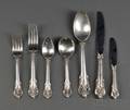 Wallace Grand Baroque Pattern Sterling Silver Flatware Service