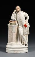 Victorian Staffordshire Figure of Shakespeare