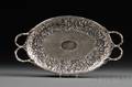 JE Caldwell  Co Sterling Silver Tray