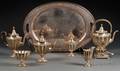 Sixpiece Goodnow  Jenks Sterling Silver Tea and Coffee Service
