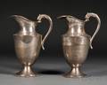Pair of Mexican 925 Silver Water Pitchers
