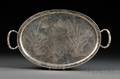 Chinese Export Silver Tray