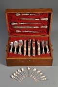 Durgin Louis XV Pattern Flatware Service for Twelve