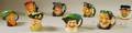 Eight Assorted Royal Doulton Ceramic Character Jugs