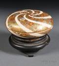 Satsuma Covered Box with Wood Stand